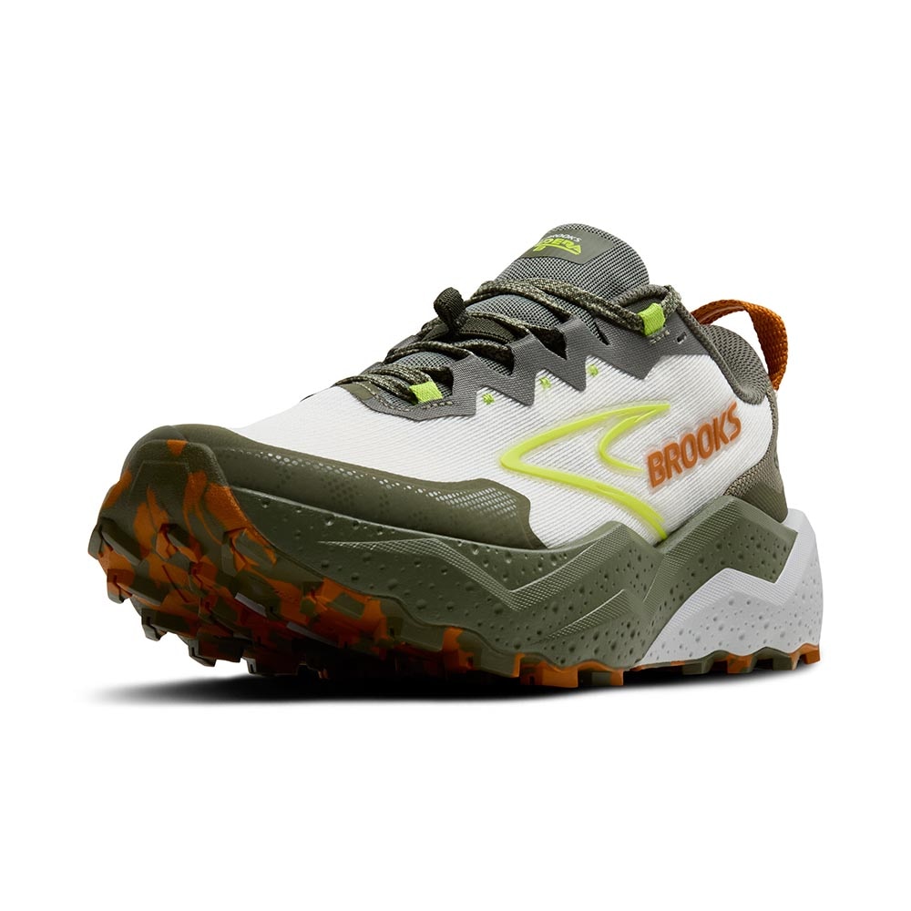 Brooks Caldera 8 Joggesko Herre Hvit/Grønn