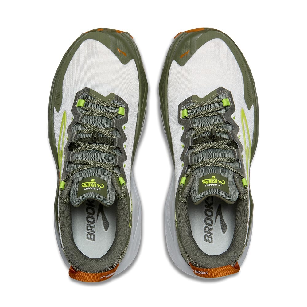 Brooks Caldera 8 Joggesko Herre Hvit/Grønn