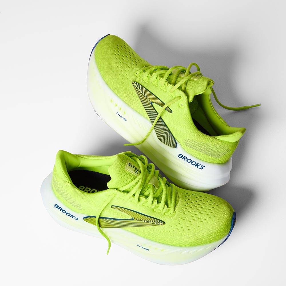 Brooks Glycerin Max Joggesko Herre Grønn/Hvit