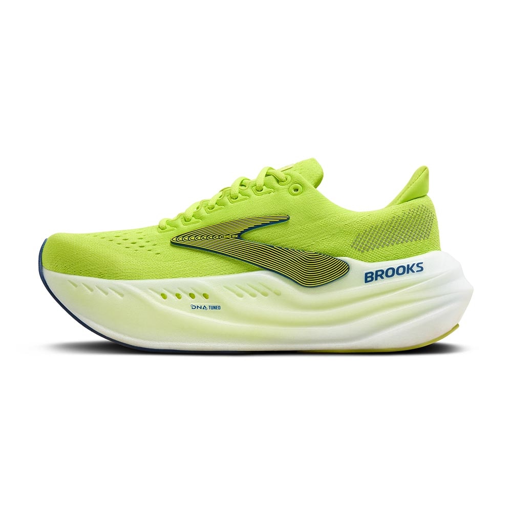 Brooks Glycerin Max Joggesko Herre Grønn/Hvit