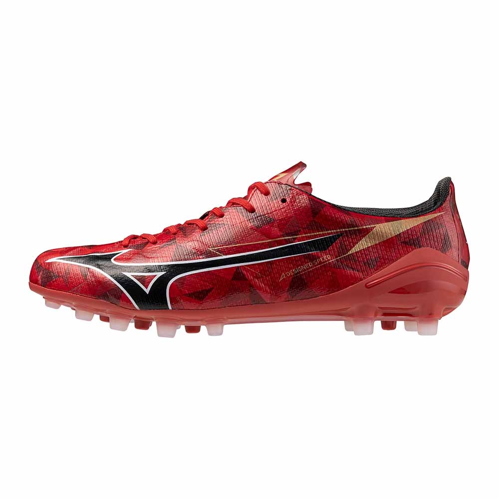 Mizuno Alpha II Japan AG Fotballsko Ruby Red