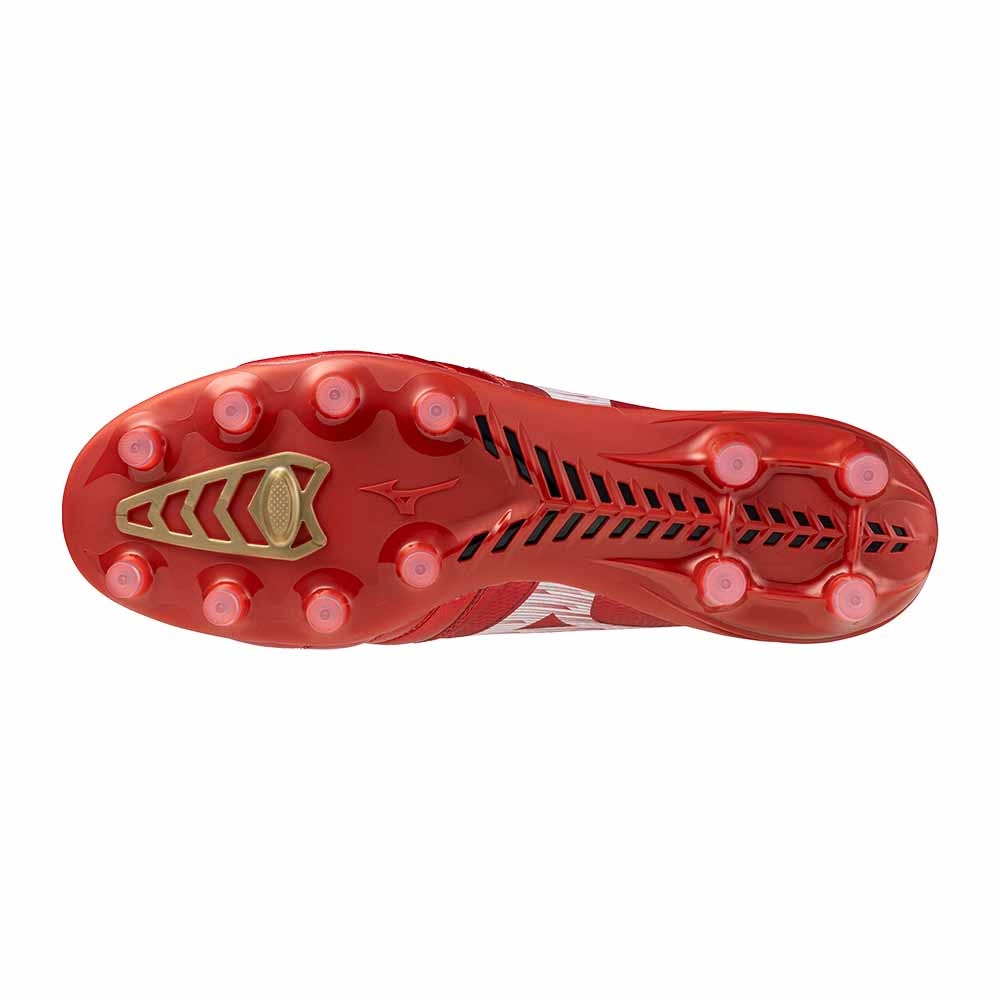 Mizuno Morelia Neo IV Beta Elite FG Fotballsko Ruby Red