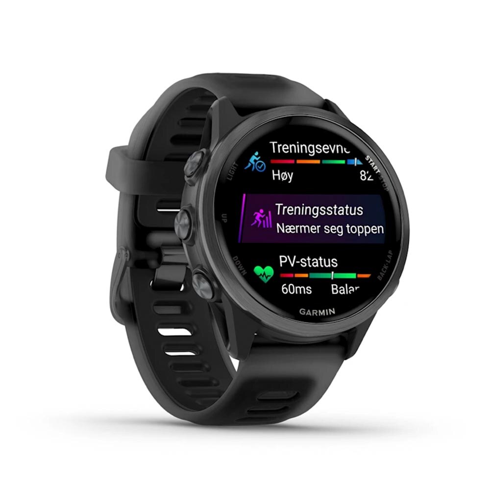 Garmin Forerunner 570 - 42mm Pulsklokke Sort/Grå
