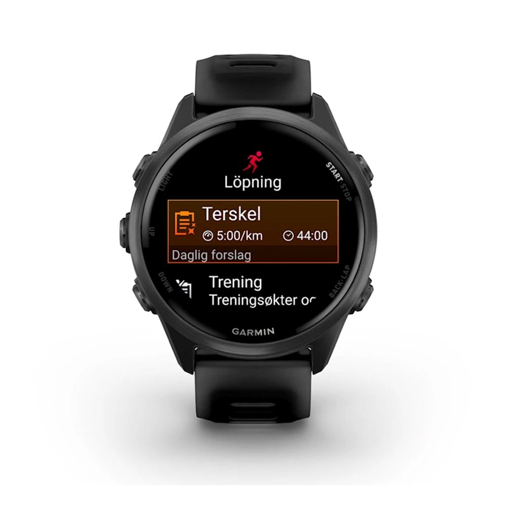 Garmin Forerunner 570 - 42mm Pulsklokke Sort/Grå