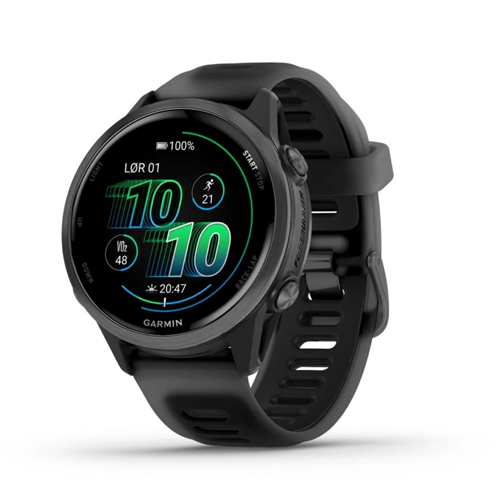Garmin Forerunner 570 - 42mm Pulsklokke Sort/Grå
