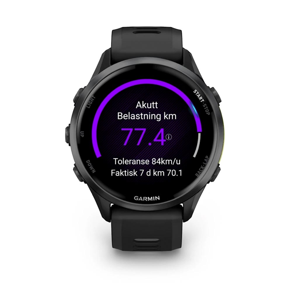 Garmin Forerunner 970 Pulsklokke Sort/Grå