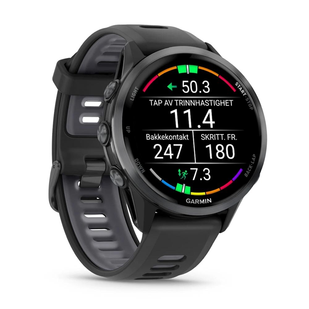 Garmin Forerunner 970 Pulsklokke Sort/Grå