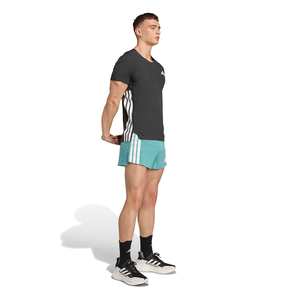 Adidas Adizero Gel Pocket Løpeshorts Herre Turkis/Hvit