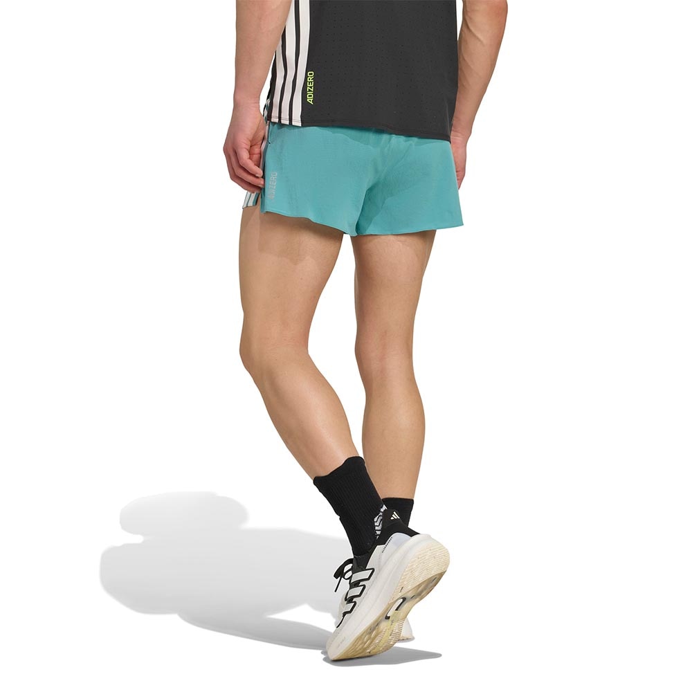 Adidas Adizero Gel Pocket Løpeshorts Herre Turkis/Hvit