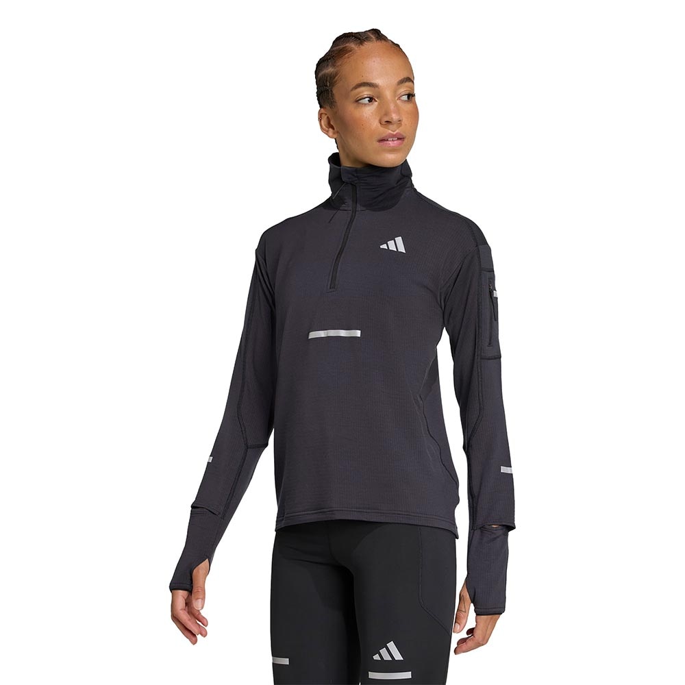 Adidas Adi365 Warm Half-Zip Trøye Dame Sort