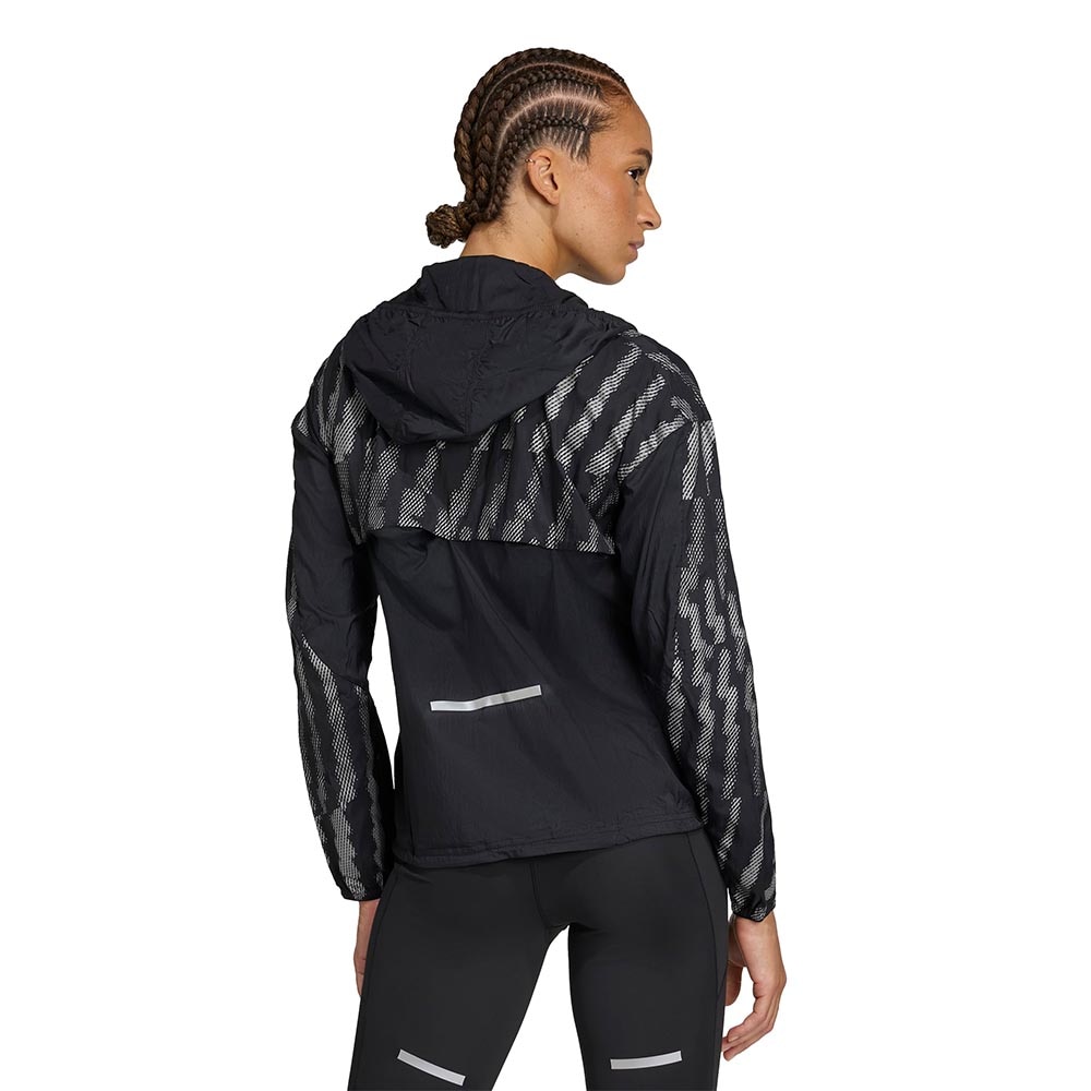 Adidas Adi365 Reflective Løpejakke Dame Sort