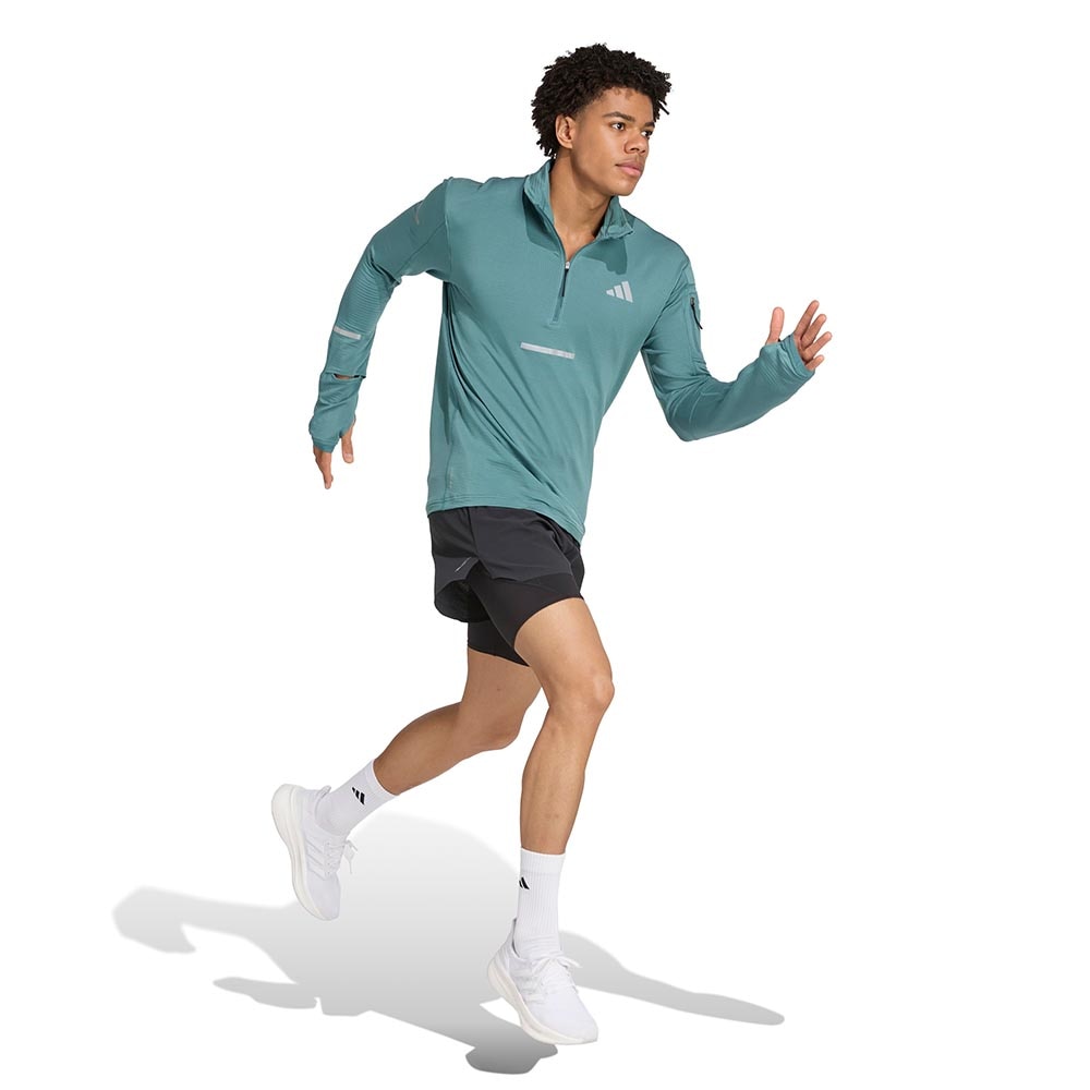 Adidas Adi365 Warm Half-Zip Trøye Herre Turkis