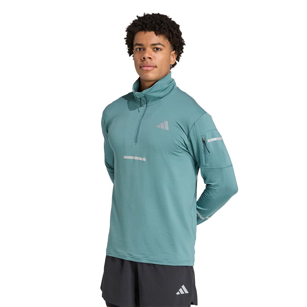 Adidas Adi365 Warm Half-Zip Trøye Herre Turkis