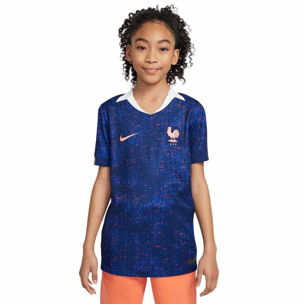 Nike Frankrike Fotballdrakt 2025 Barn Hjemme