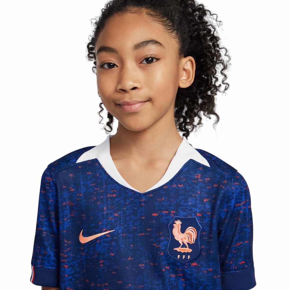 Nike Frankrike Fotballdrakt 2025 Barn Hjemme