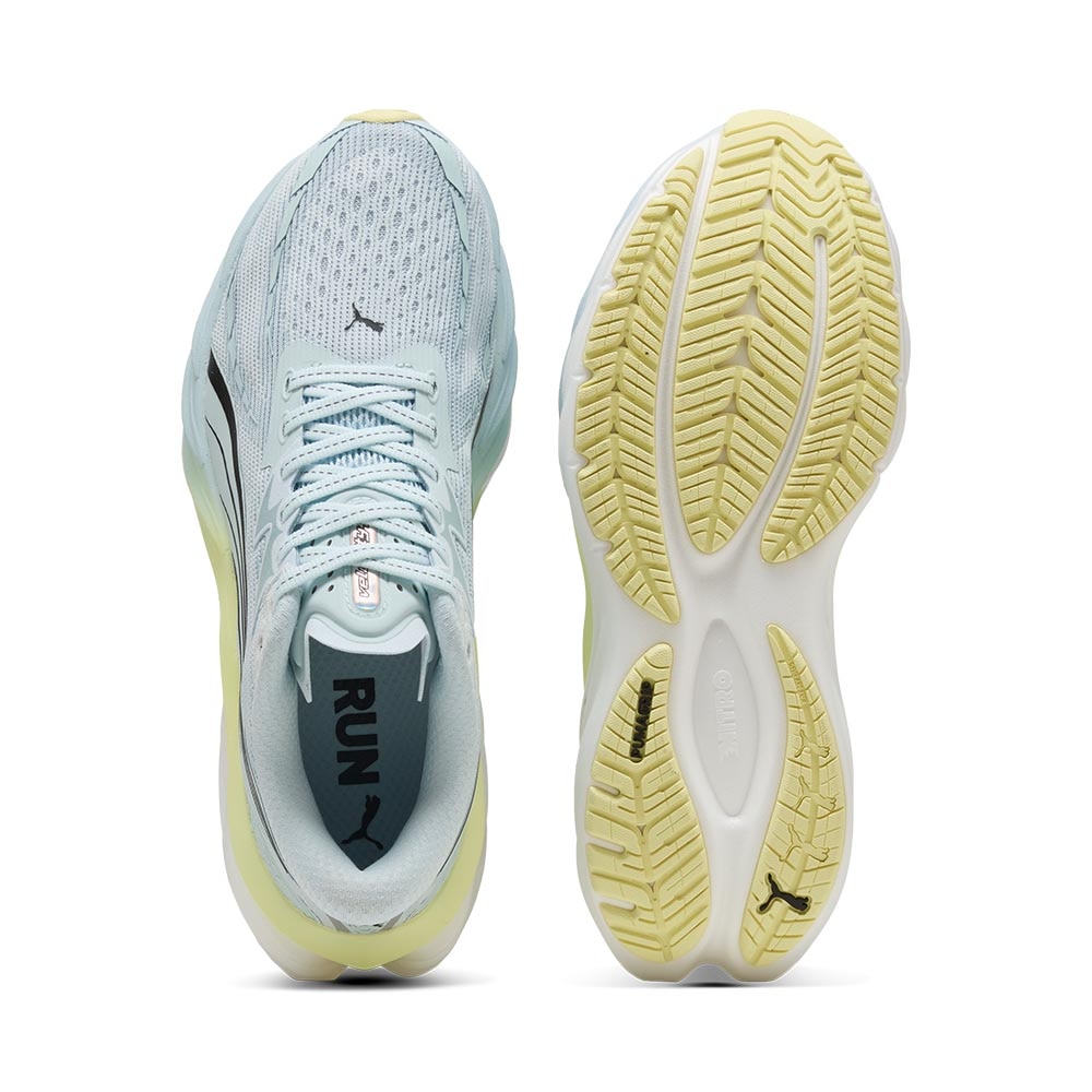 Puma Velocity Nitro 4 Joggesko Dame Lys Blå/Gul