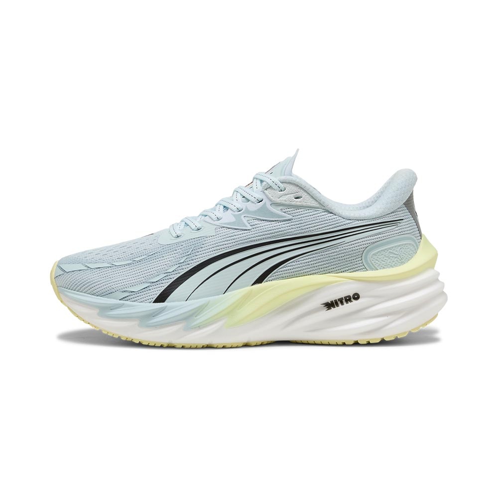 Puma Velocity Nitro 4 Joggesko Dame Lys Blå/Gul