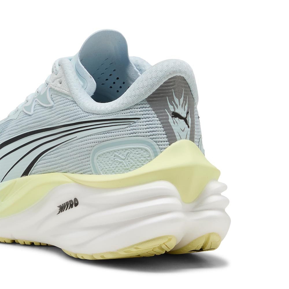 Puma Velocity Nitro 4 Joggesko Dame Lys Blå/Gul