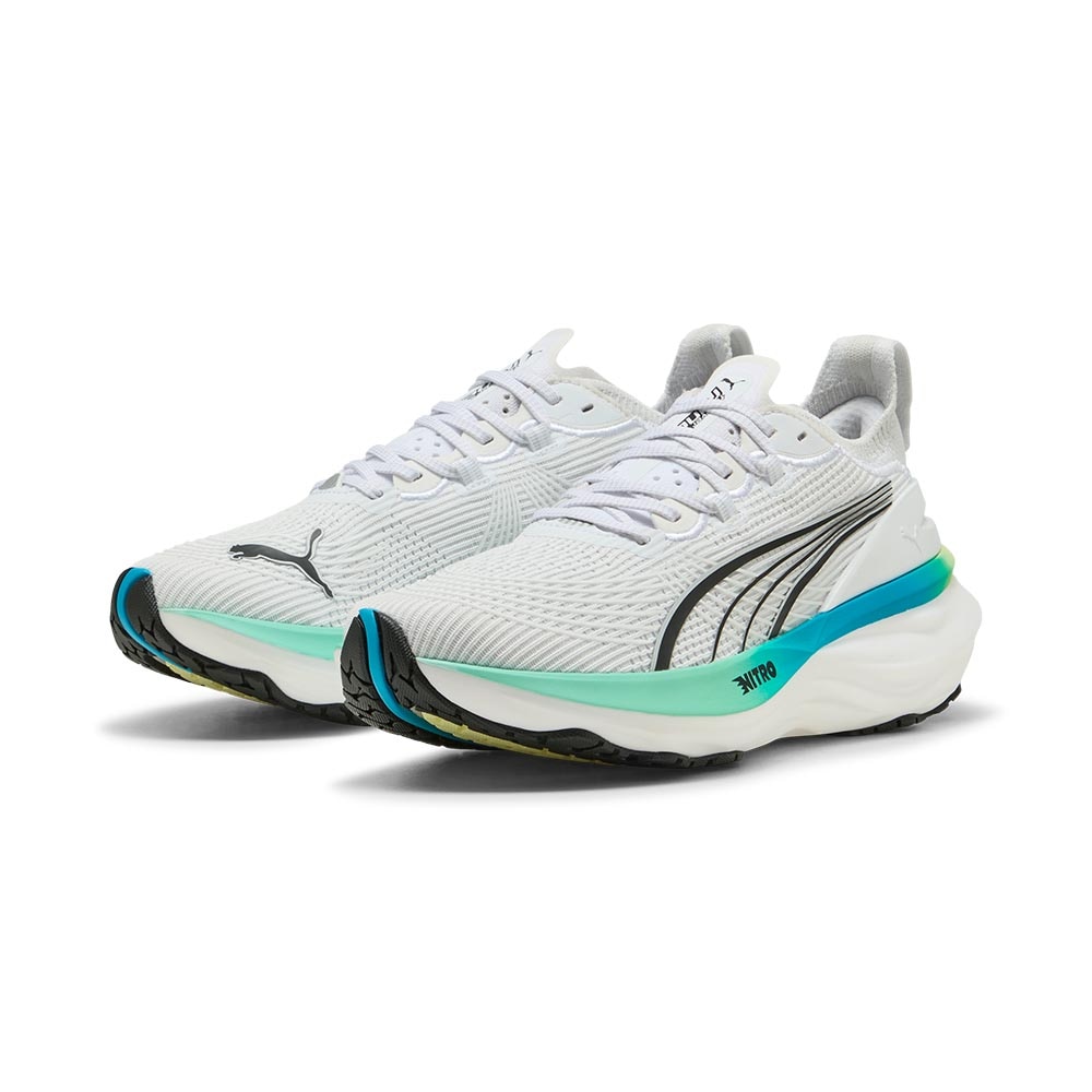 Puma ForeverRun Nitro 2 Joggesko Dame Hvit/Blå