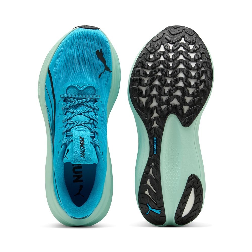Puma MagMax Nitro Joggesko Herre Blå/Turkis