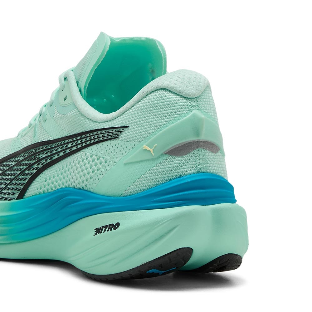 Puma Deviate Nitro 3 Joggesko Herre Turkis/Sort