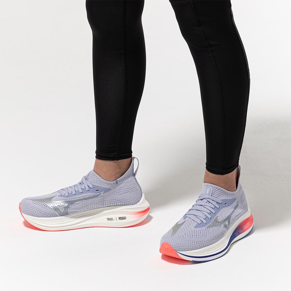 Mizuno Neo Zen Joggesko Dame Lilla/Rød
