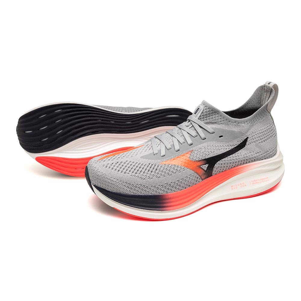 Mizuno Neo Zen Joggesko Herre Grå/Rød
