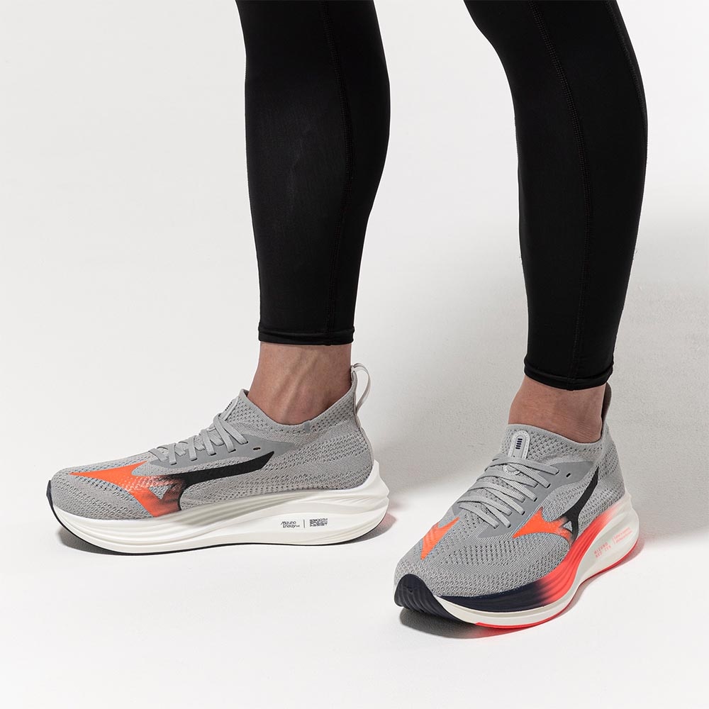 Mizuno Neo Zen Joggesko Herre Grå/Rød