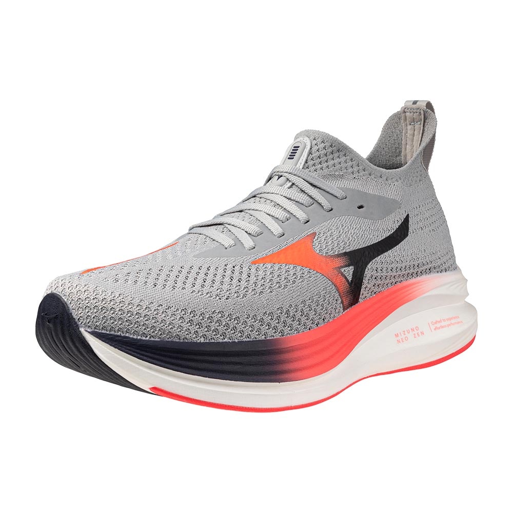 Mizuno Neo Zen Joggesko Herre Grå/Rød