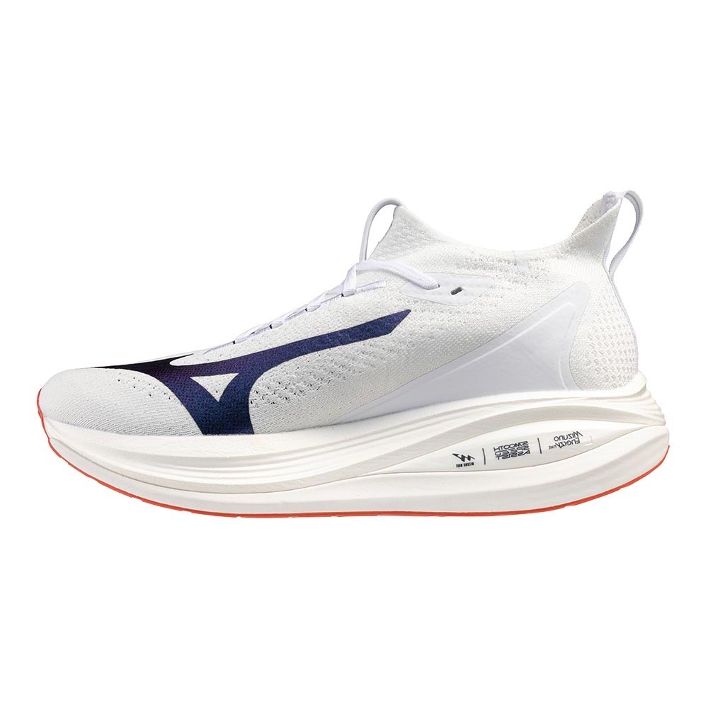 Mizuno Neo Vista 2 Joggesko Herre Hvit/Lilla/Rød