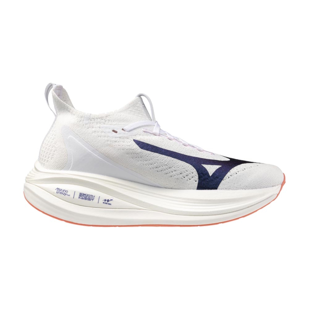 Mizuno Neo Vista 2 Joggesko Dame Hvit/Lilla/Rød