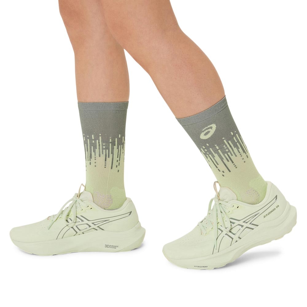 Asics Performance Run Sock Crew Grønn