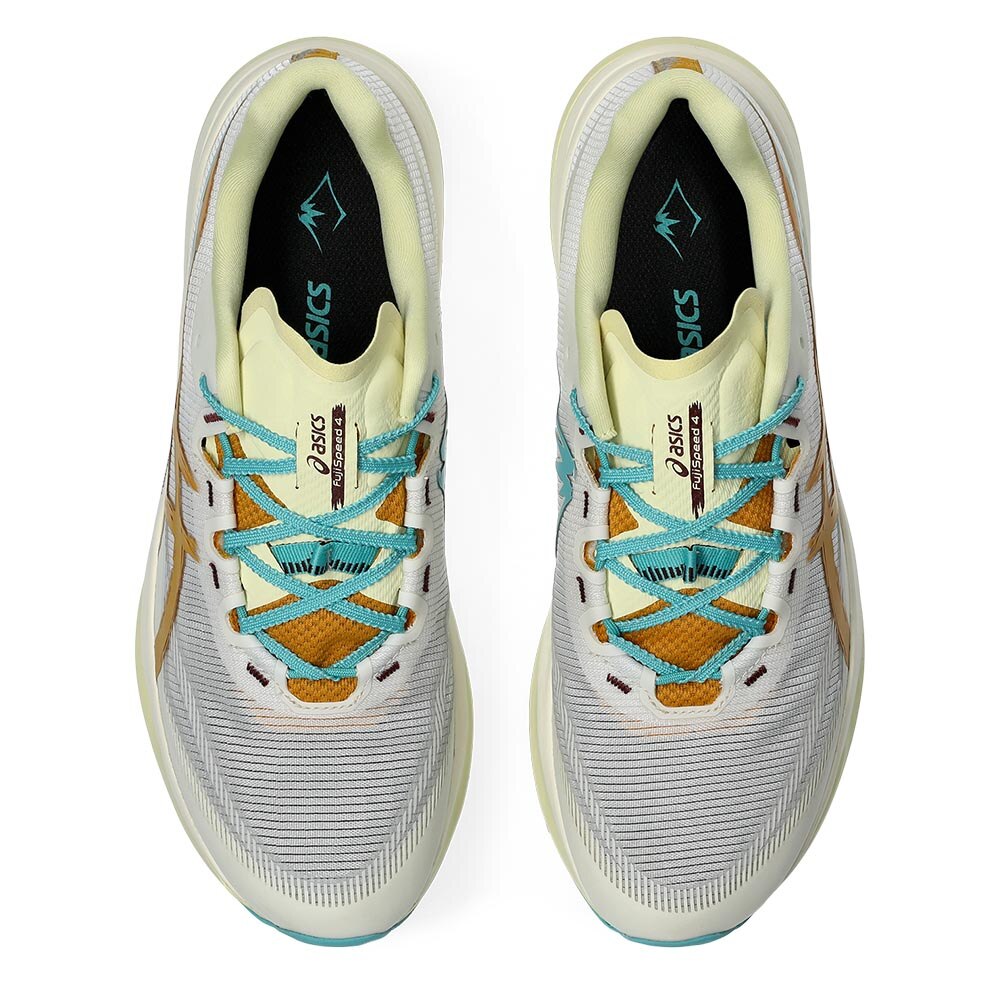 Asics FujiSpeed 4 Joggesko Hvit/Gul/Blå