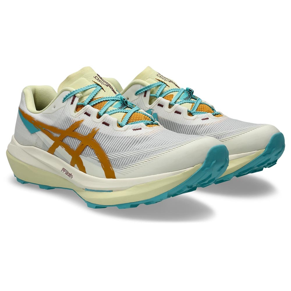 Asics FujiSpeed 4 Joggesko Hvit/Gul/Blå