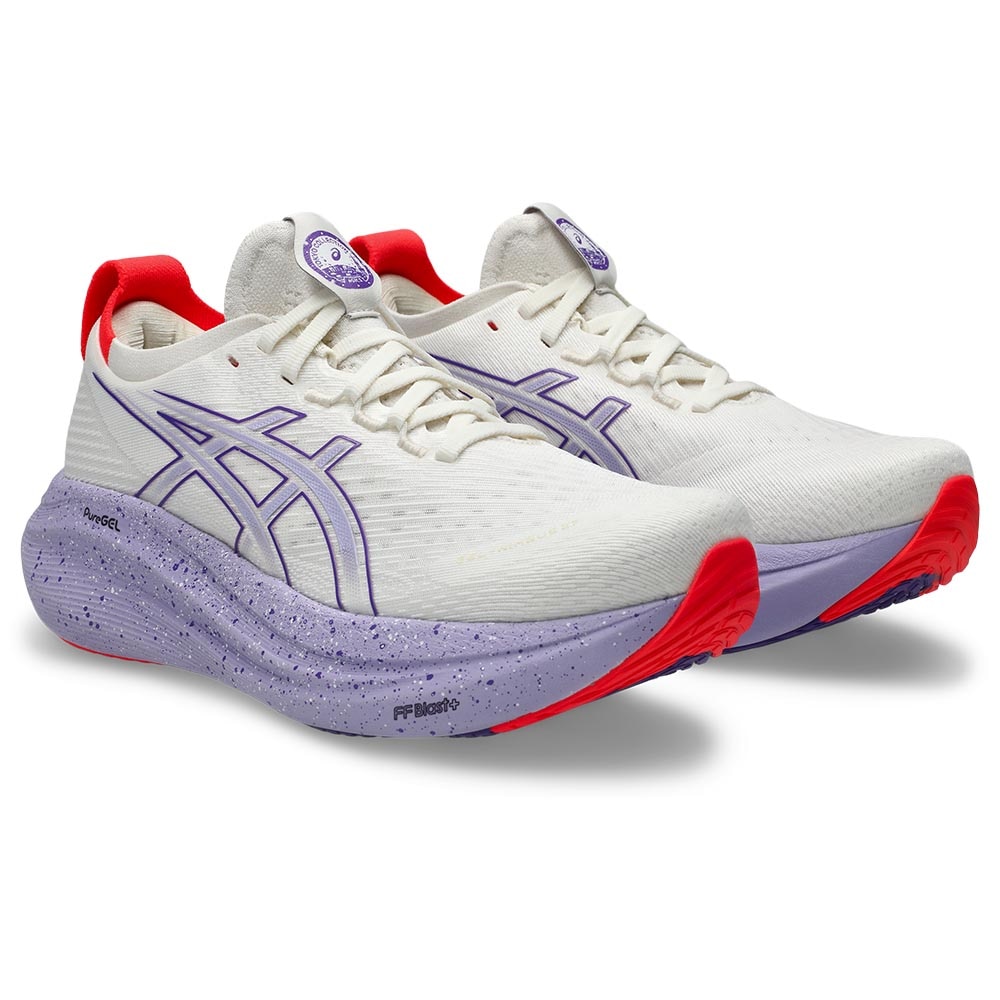 Asics Gel-Nimbus 27 Tokyo Joggesko Dame Hvit/Lilla