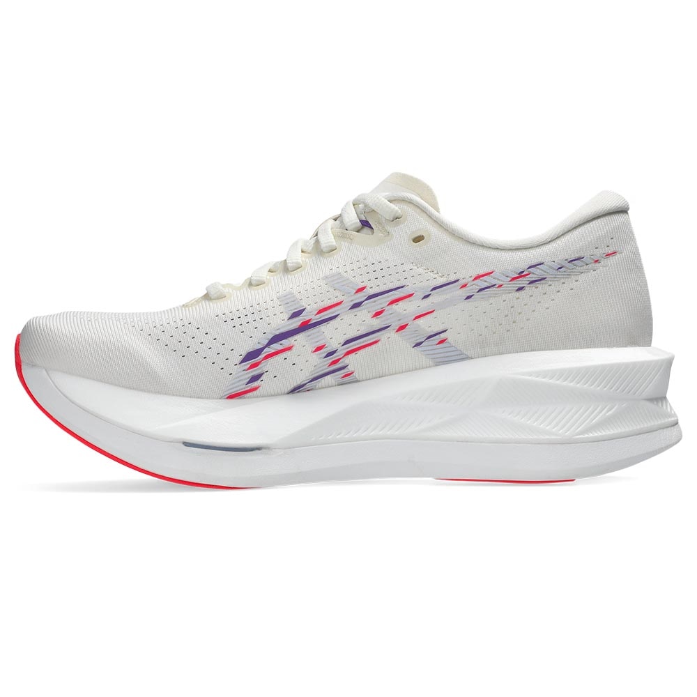 Asics Sonicblast Joggesko Dame Hvit/Lilla/Rød