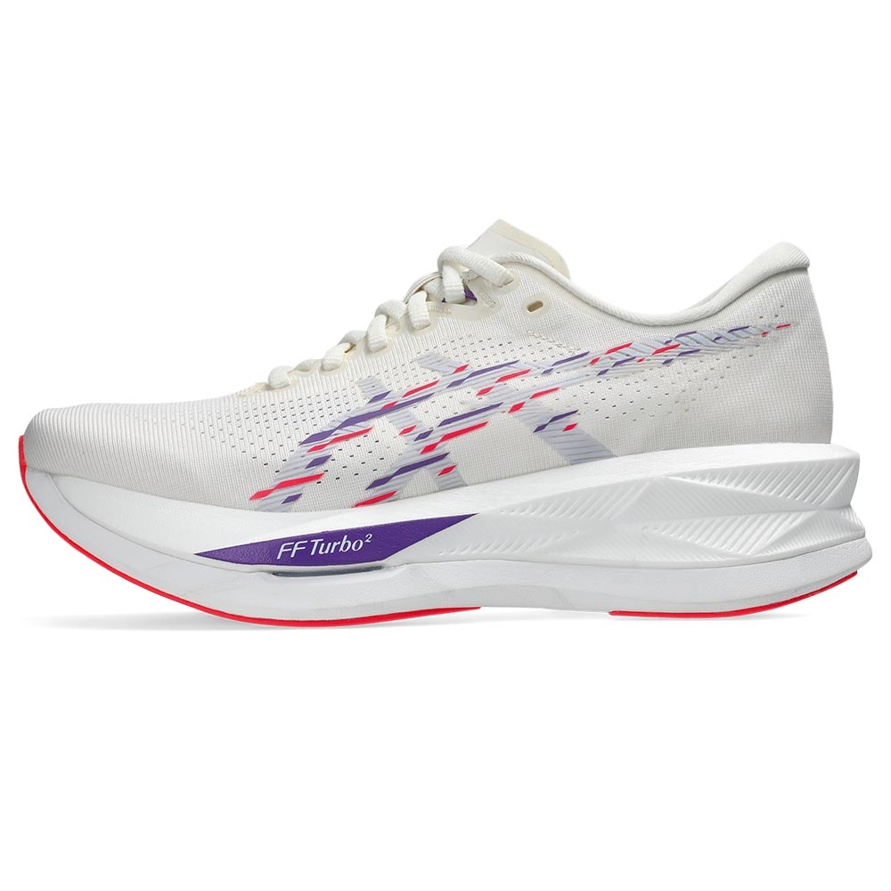 Asics Sonicblast Joggesko Dame Hvit/Lilla/Rød