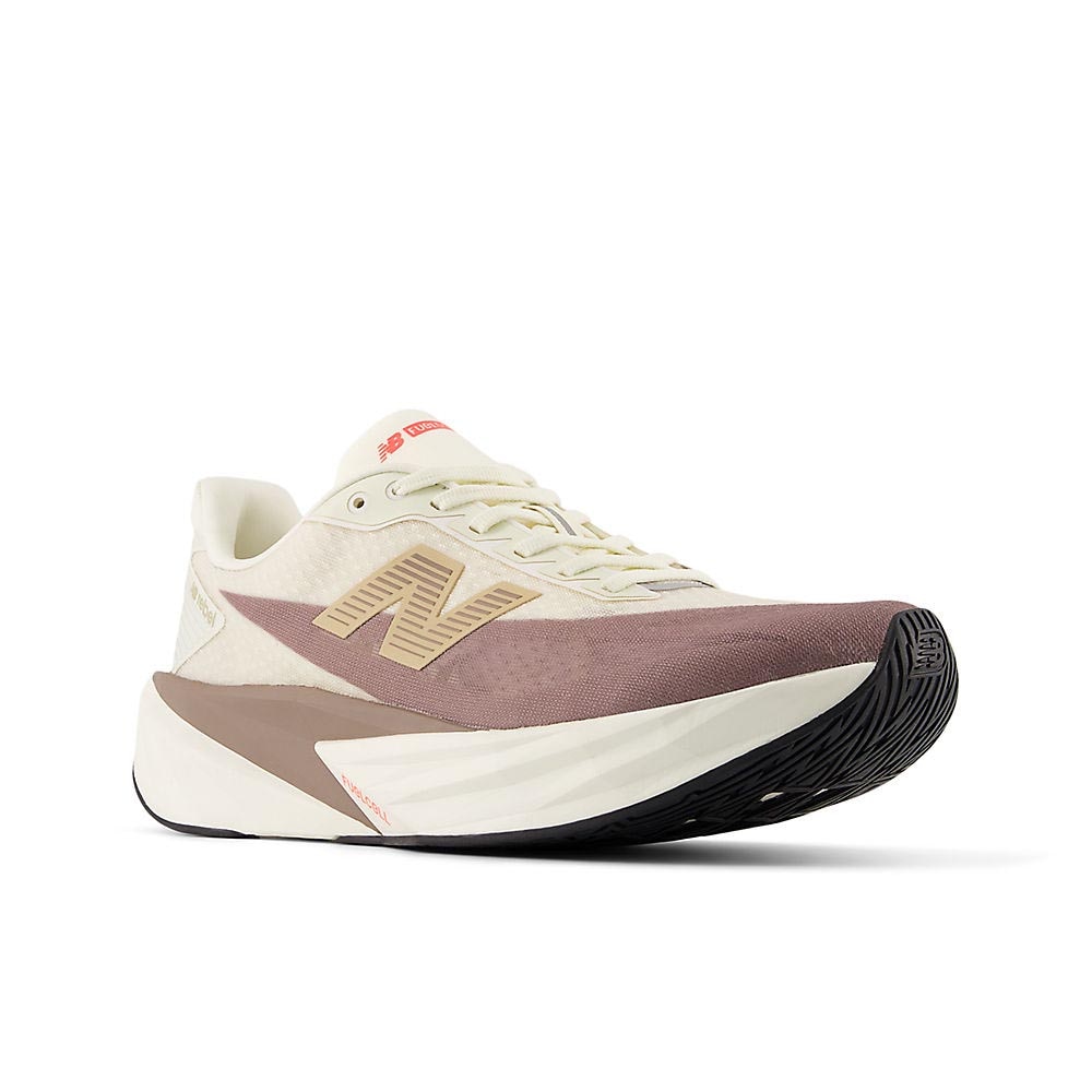 New Balance FuelCell Rebel v5 Joggesko Dame Beige/Brun