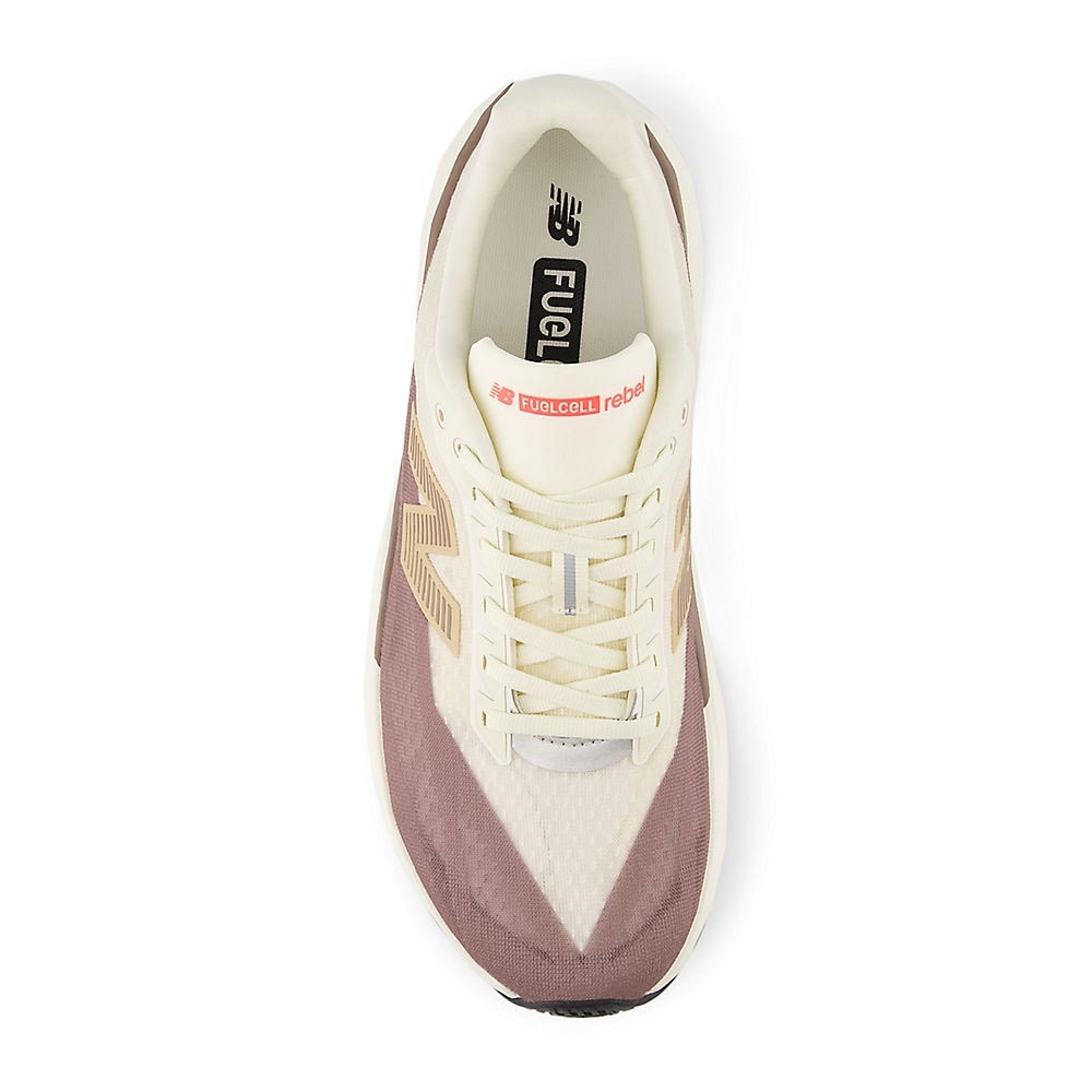 New Balance FuelCell Rebel v5 Joggesko Dame Beige/Brun