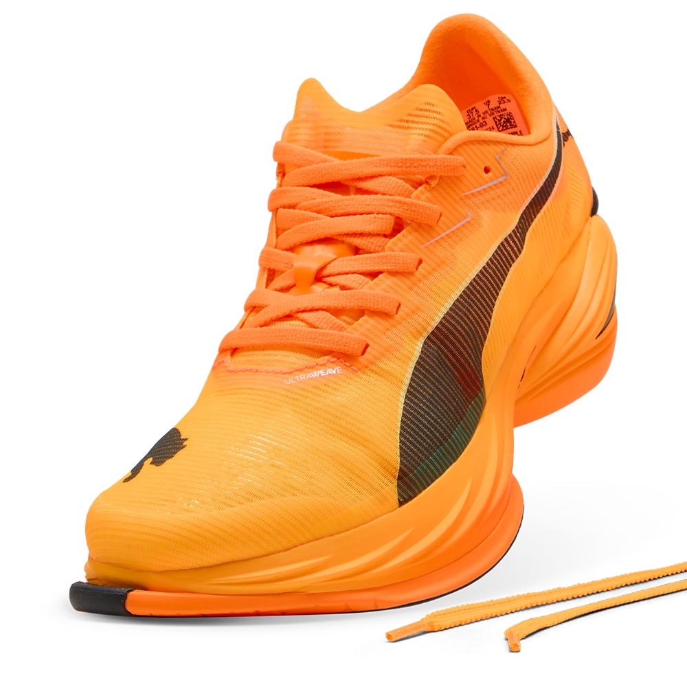 Puma Fast-R Nitro Elite 3 Joggesko Dame Oransje/Sort