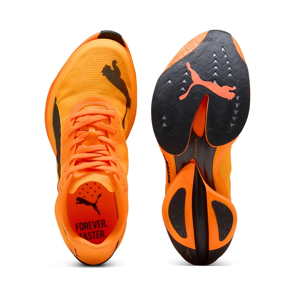 Puma Fast-R Nitro Elite 3 Joggesko Dame Oransje/Sort