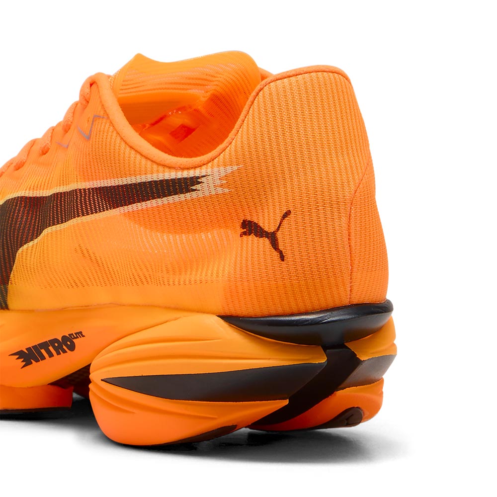 Puma Fast-R Nitro Elite 3 Joggesko Dame Oransje/Sort