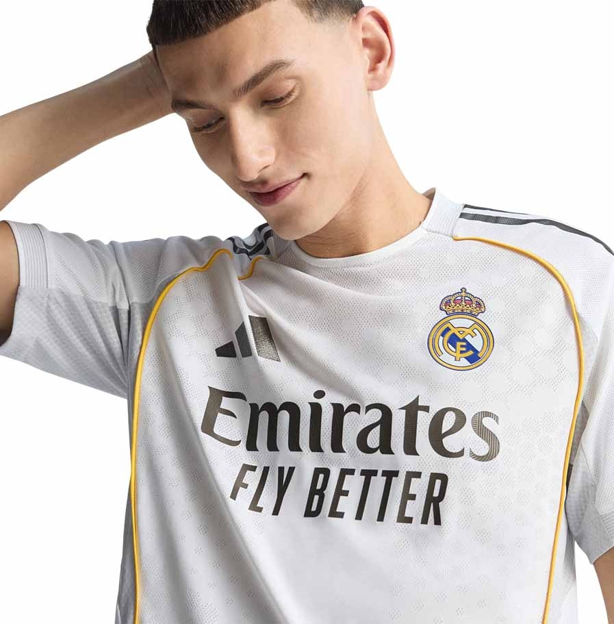 Adidas Real Madrid Authentic Fotballdrakt 25/26 Hjemme