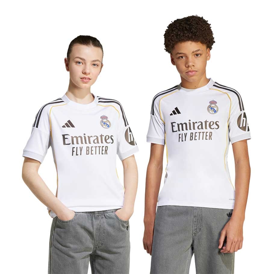 Adidas Real Madrid Fotballdrakt 25/26 Barn Hjemme