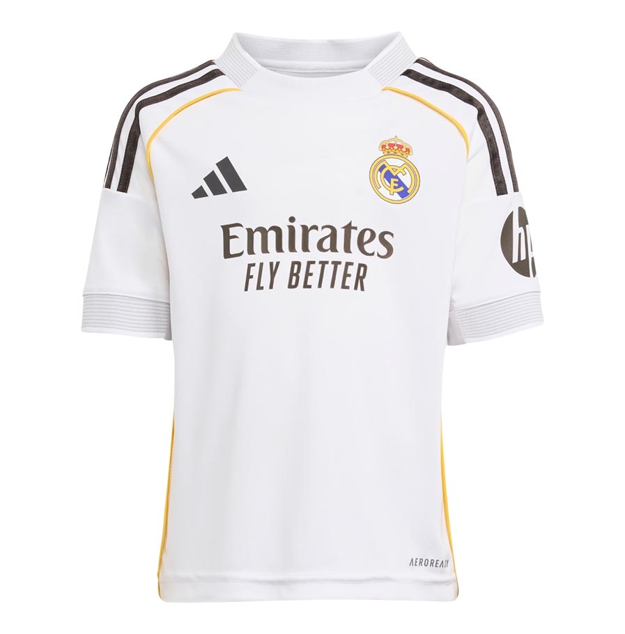 Adidas Real Madrid Draktsett 25/26 Barn Hjemme