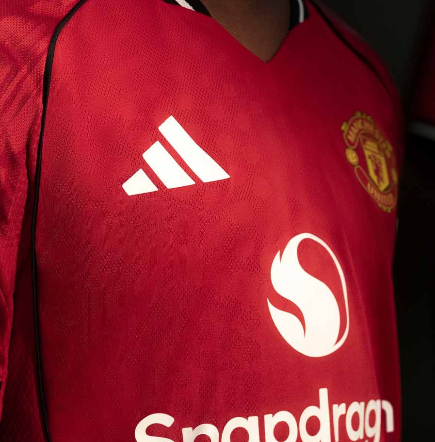 Adidas Manchester United Langermet Fotballdrakt 25/26 Hjemme