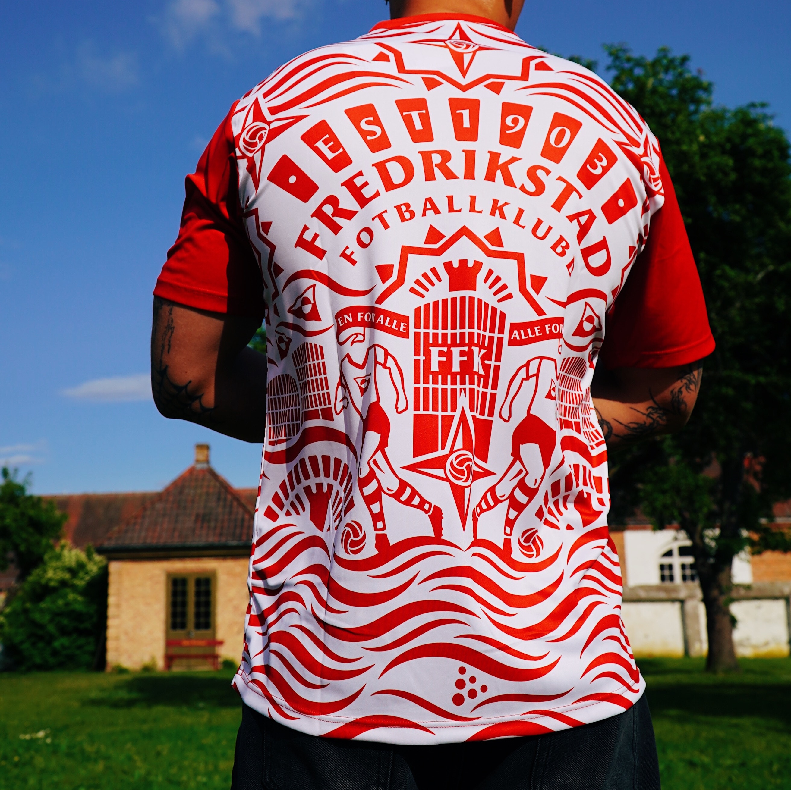 Craft Fredrikstad FK Pre Match Treningstrøye Rød/Hvit