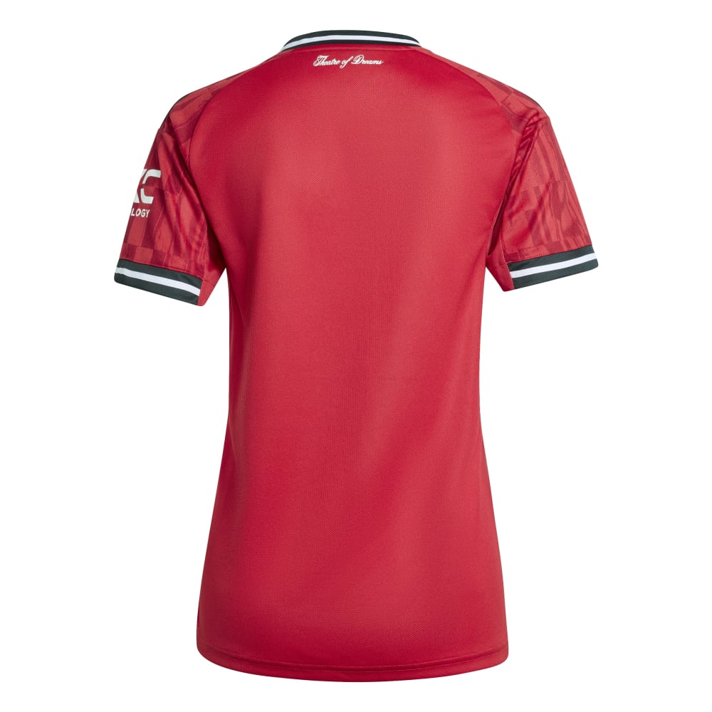 Adidas Manchester United Fotballdrakt 25/26 Dame Hjemme