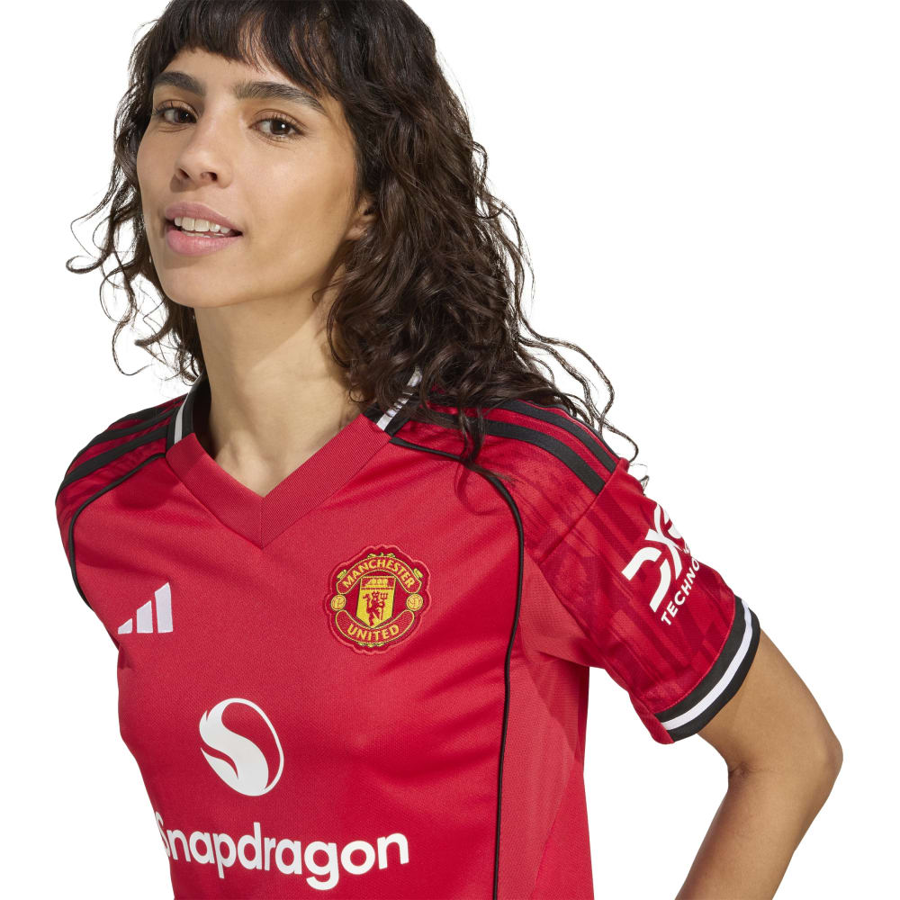 Adidas Manchester United Fotballdrakt 25/26 Dame Hjemme