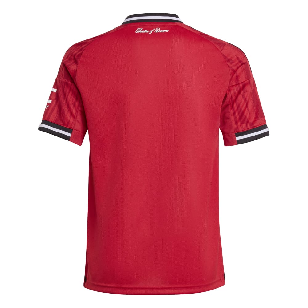 Adidas Manchester United Fotballdrakt 25/26 Barn Hjemme